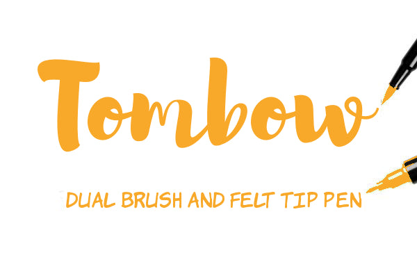 Tombow ABT-985 Chrome Yellow Dual Brush Pen