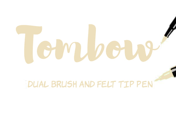 Tombow ABT-990 Light Sand Dual Brush Pen