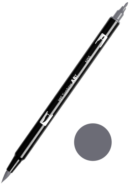 Tombow ABT N55 Cool Grey 7 Dual Brush Pen