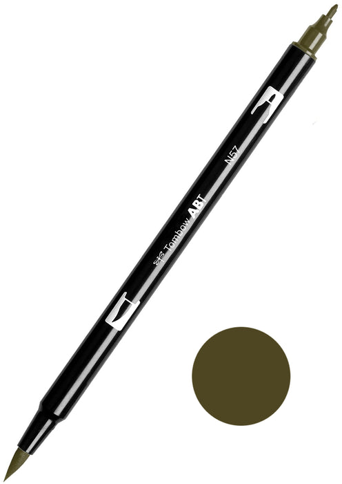 Tombow ABT N57 Warm Grey 5 Dual Brush Pen
