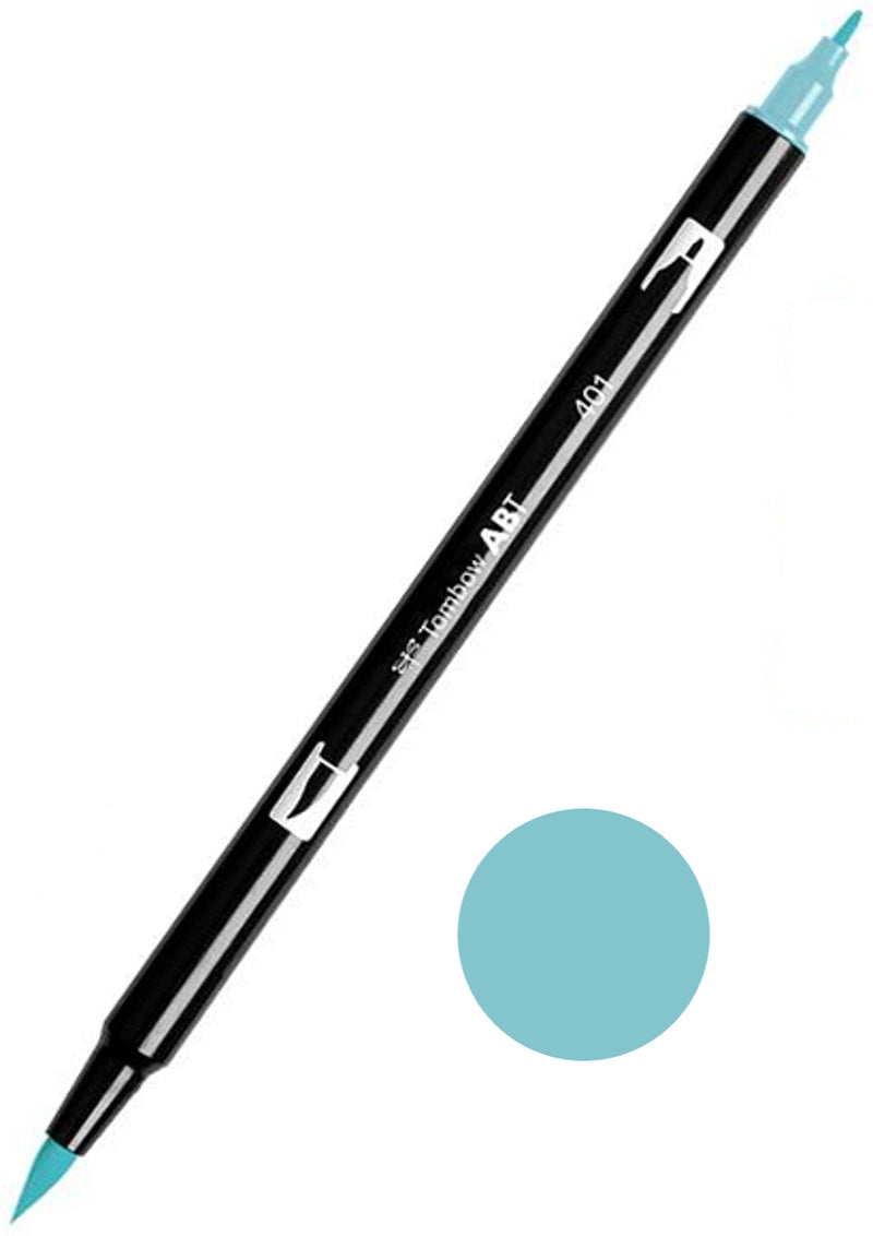 Tombow ABT-401 Aqua Blue Dual Brush Pen