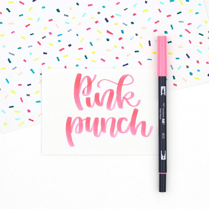 Tombow ABT-803 Pink Punch Dual Brush Pen