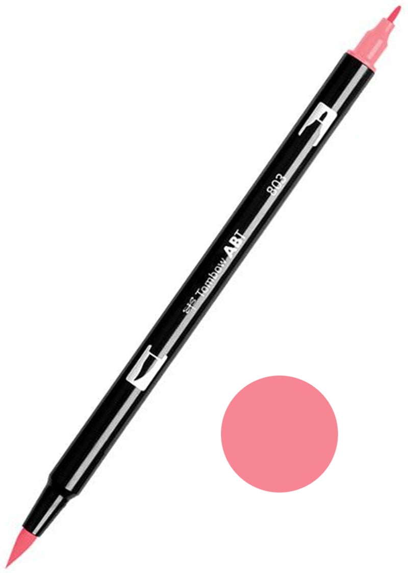 Tombow ABT-803 Pink Punch Dual Brush Pen