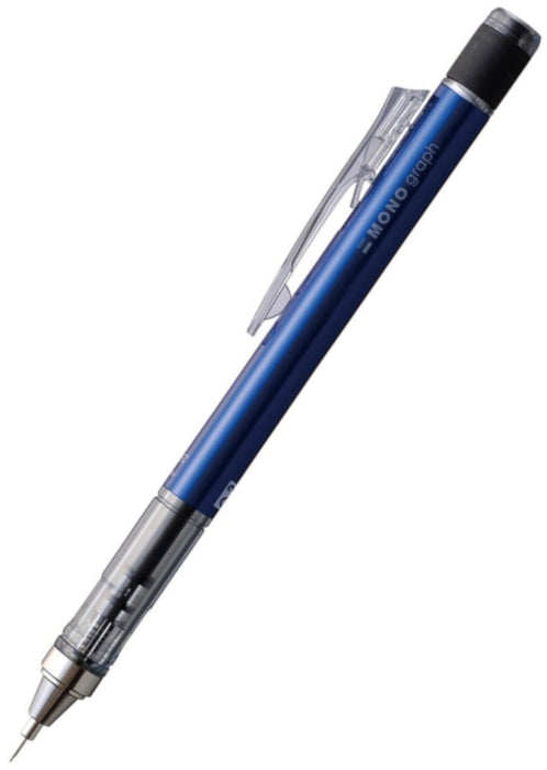 Tombow Mono Graph Shaker Mechanical Pencil - Blue 0.3mm