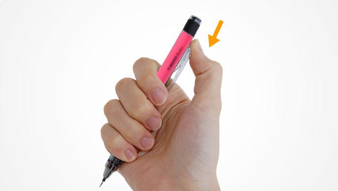 Tombow Mono Graph Shaker Mechanical Pencil - Neon Pink 0.5mm