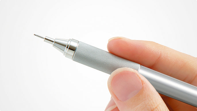 Tombow Mono Graph Zero Mechanical Pencil Silver - 0.5mm