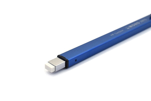 Tombow Mono Zero Metal Type Retractable Eraser - Blue