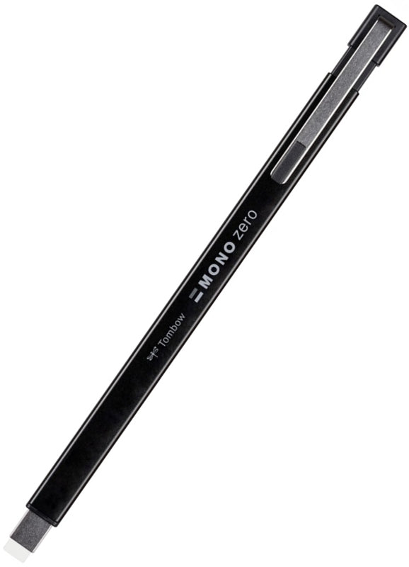 Tombow Mono Zero Metal Type Retractable Eraser - Black — Pulp Addiction