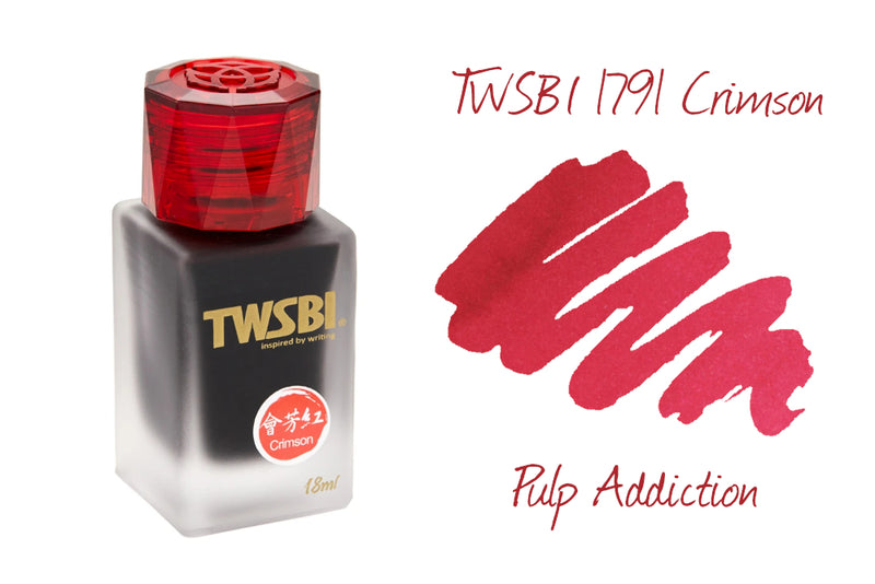 TWSBI 1791 Crimson - 18ml Bottled Ink