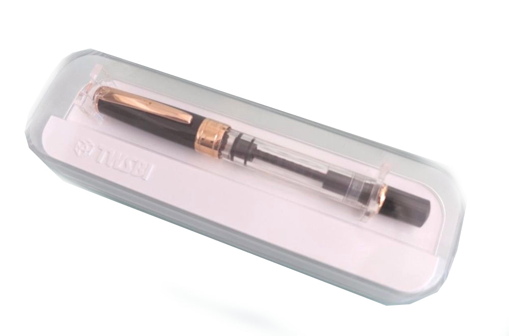 TWSBI Diamond 580 Fountain Pen - Smoke RoseGold II Fine
