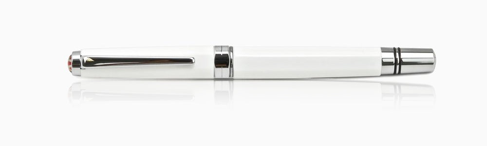 TWSBI Classic Fountain Pen - White, Medium Nib