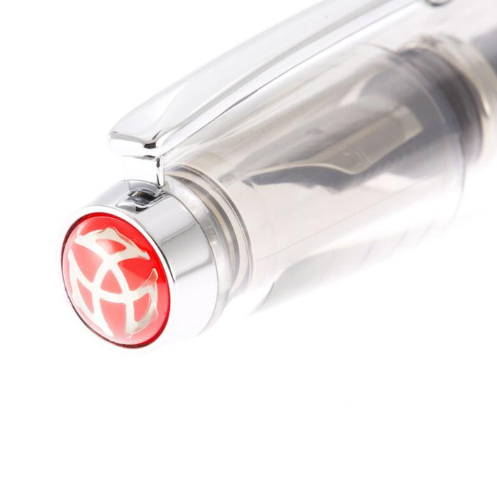 TWSBI Diamond 580 Fountain Pen - Clear, Broad Nib