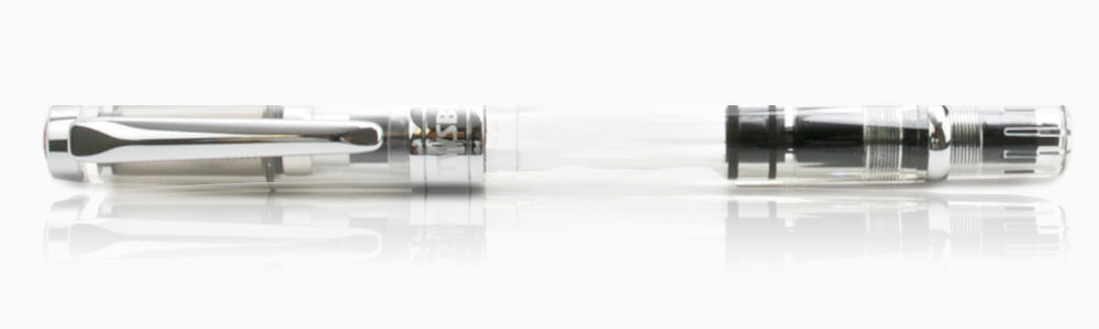 TWSBI Diamond 580 Fountain Pen - Clear, Extra Fine Nib