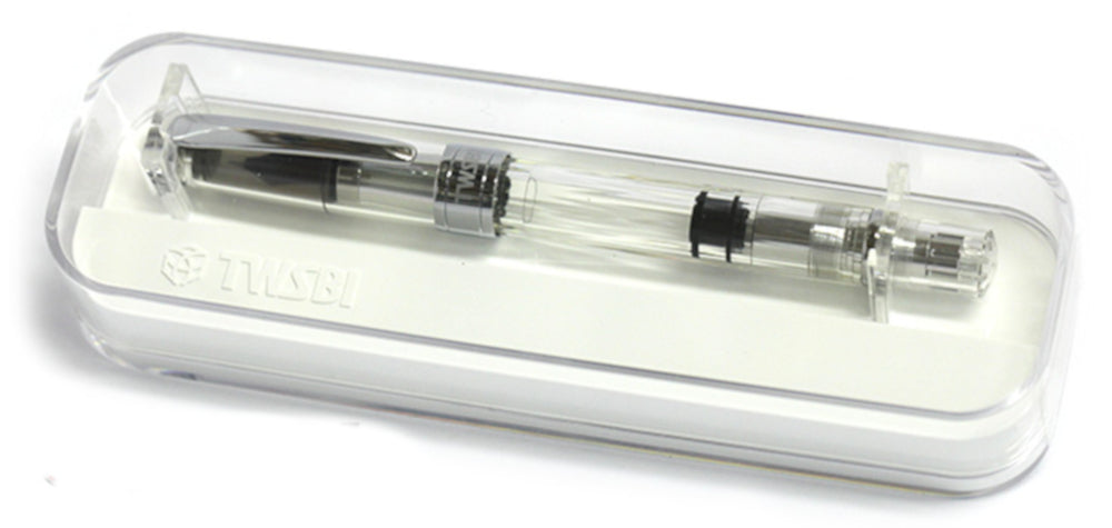 TWSBI Diamond 580 Fountain Pen - Clear, Broad Nib