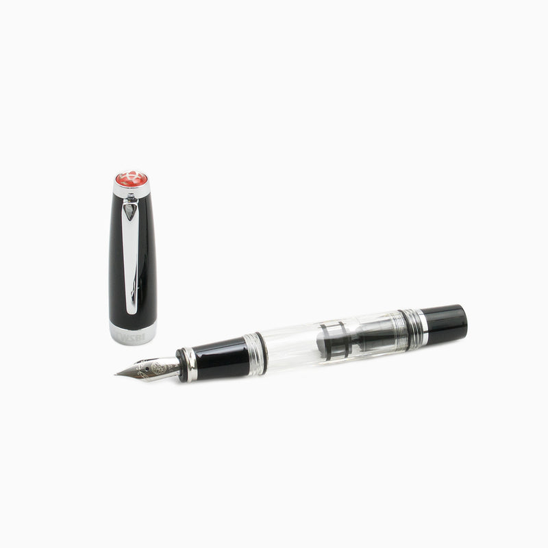 TWSBI Diamond Mini Fountain Pen - Black, 1.1mm Stub Nib