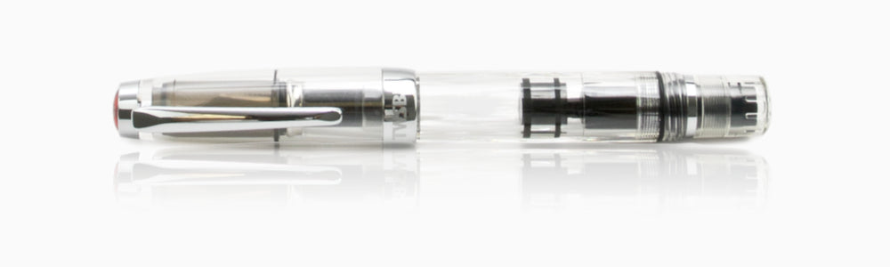 TWSBI Diamond Mini Fountain Pen - Clear, 1.1mm Stub Nib