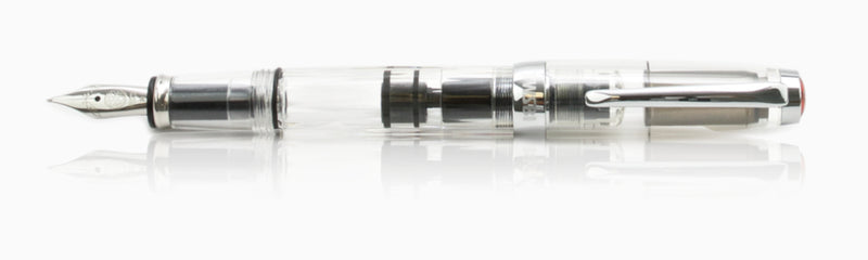 TWSBI Diamond Mini Fountain Pen - Clear, 1.1mm Stub Nib