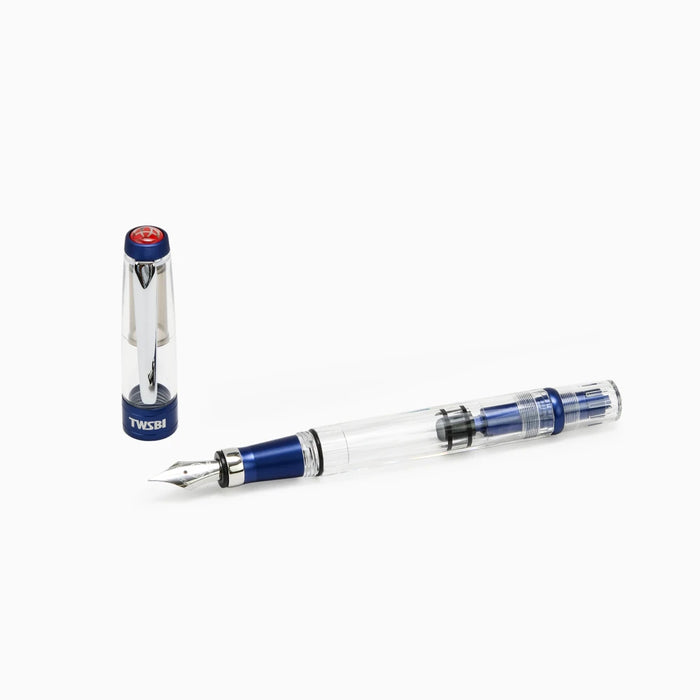TWSBI Diamond 580ALR Fountain Pen - Navy Blue, Medium Nib