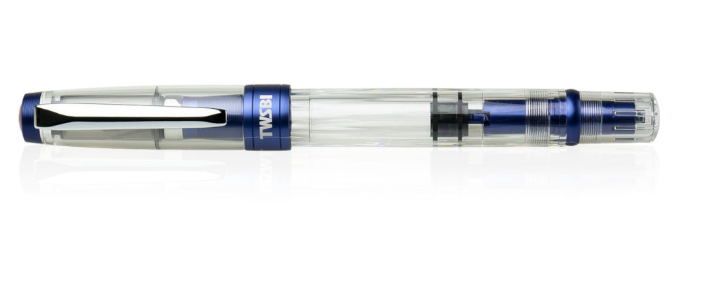 TWSBI Diamond 580ALR Fountain Pen - Navy Blue, Medium Nib