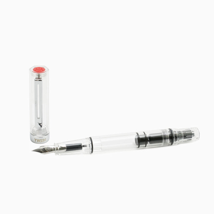 TWSBI Eco Fountain Pen - Clear, 1.1mm Stub Nib