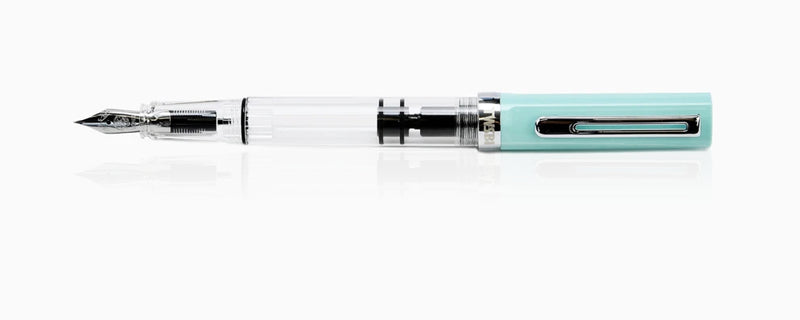 TWSBI Eco-T Fountain Pen - Limited Edition Mint Blue, Fine Nib