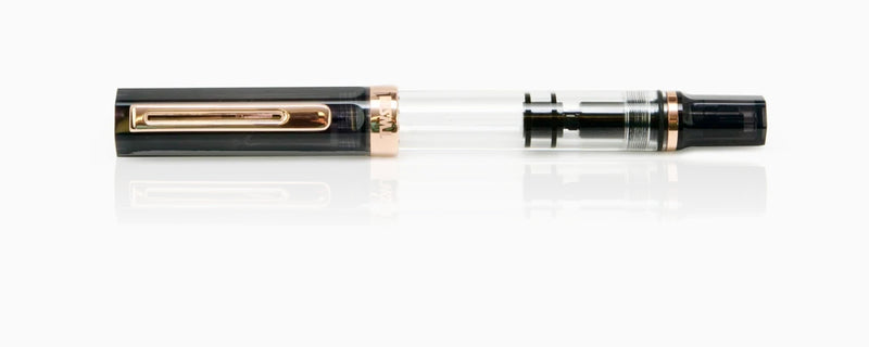 TWSBI Eco Fountain Pen - Smoke with Rose Gold - Broad Nib