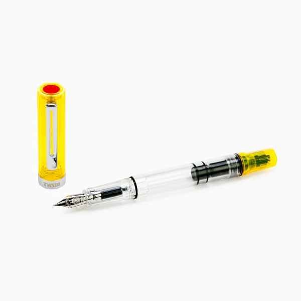 TWSBI Eco Fountain Pen - Transparent Yellow - Broad