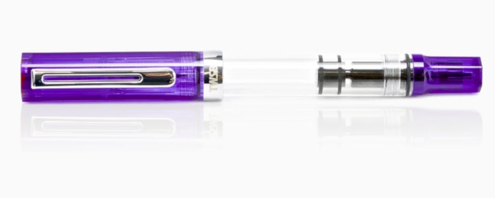 TWSBI Eco Fountain Pen - Transparent Purple, Broad Nib
