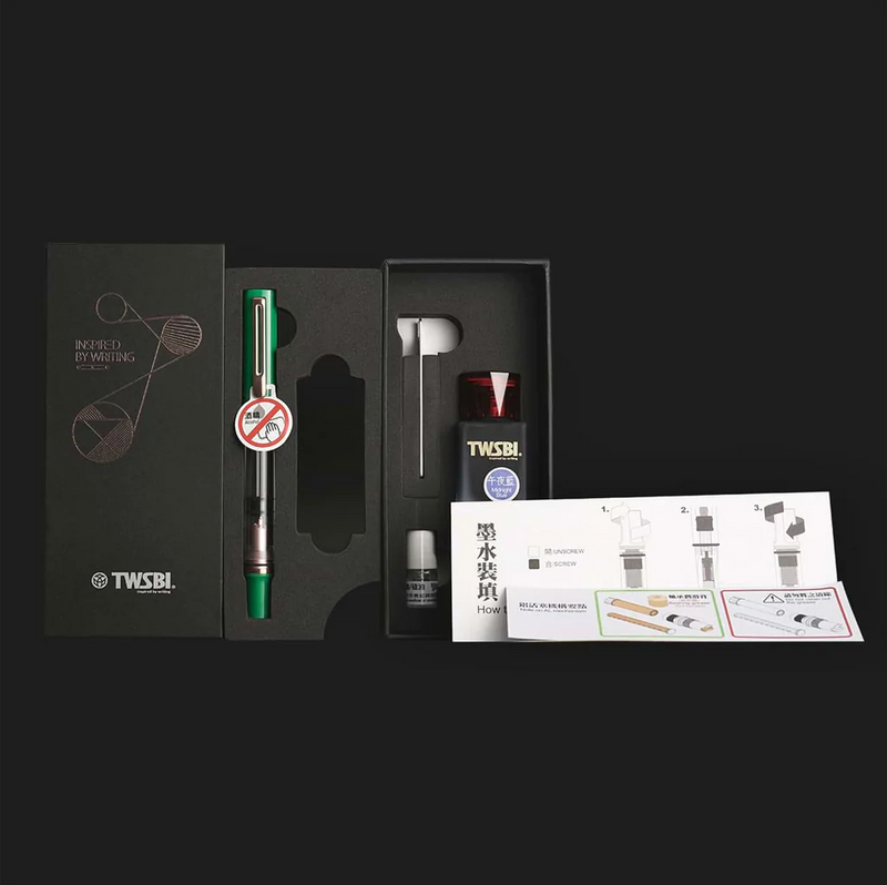 TWSBI Eco-T Fountain Pen Gift Set - Royal Jade