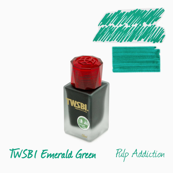 TWSBI 1791 Emerald Green - 18ml Bottled Ink (Limited Edition)