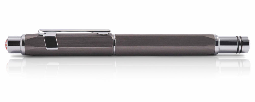 TWSBI Precision Fountain Pen - Gun Metal Grey, Medium Nib