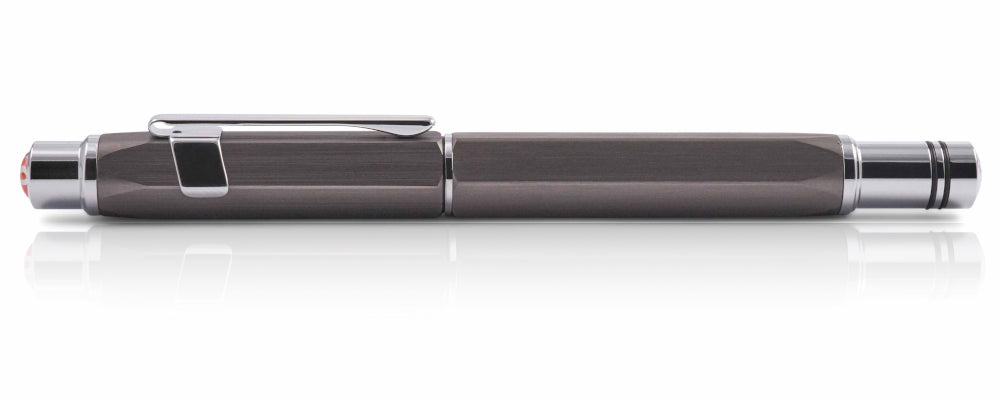TWSBI Precision Fountain Pen - Gun Metal Grey, Broad Nib