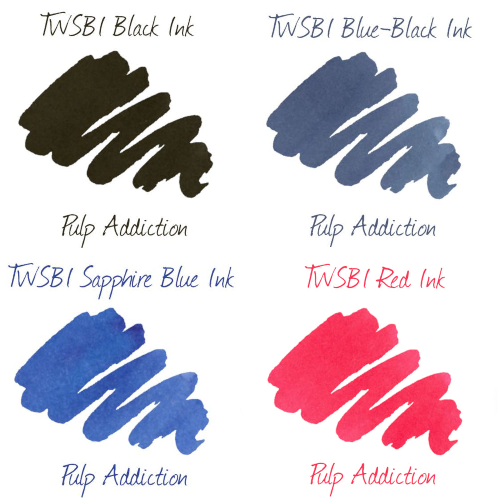 TWSBI Standard) Ink Sample Package (4) — Pulp Addiction