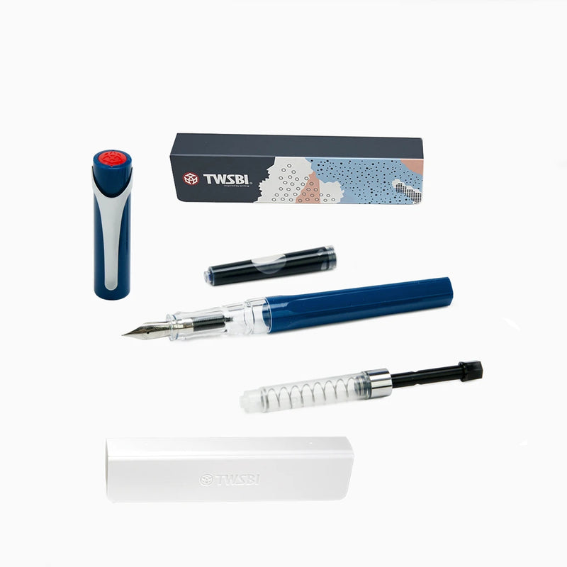 TWSBI Swipe Fountain Pen - Prussian Blue Extra Fine