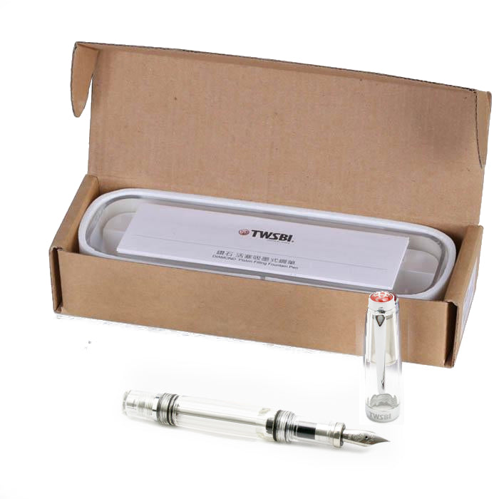 TWSBI Vac Mini Fountain Pen - Clear, Extra Fine Nib