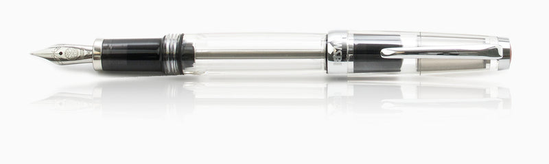TWSBI Vac Mini Fountain Pen - Smoke, 1.1mm Stub Nib