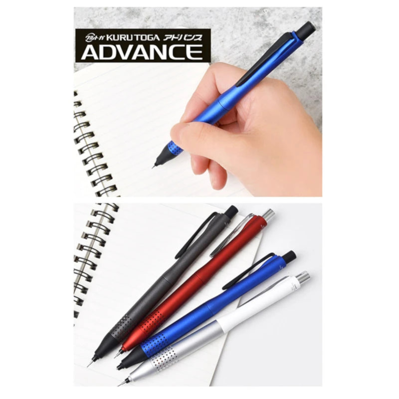 Uni Kuru Toga Advance Upgrade Mechanical Pencil - Gun Metal - 0.5 mm