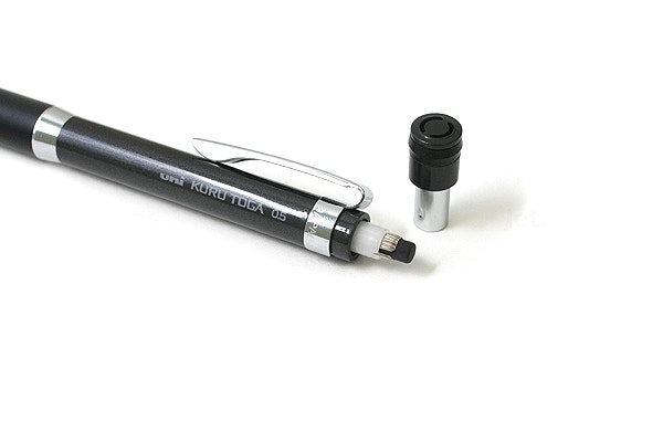 Uni Kuru Toga Roulette Mechanical Pencil - Gunmetal Grey