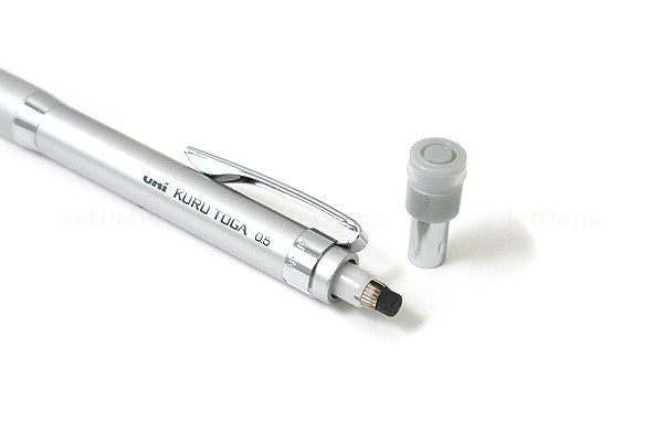 Uni Kuru Toga Roulette Mechanical Pencil - Silver