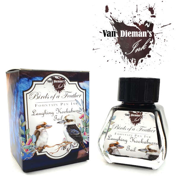 Van Dieman's Birds of a Feather Ink - Laughing Kookaburra Tail 30ml