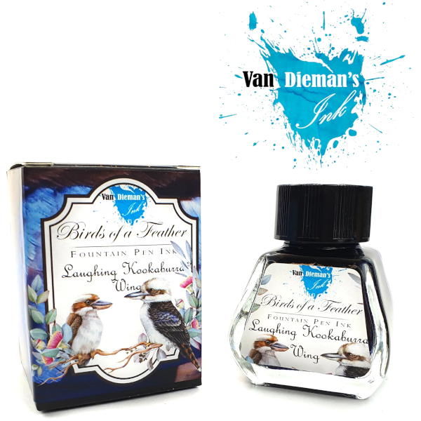 Van Dieman's Birds of a Feather Ink - Laughing Kookaburra Wing 30ml