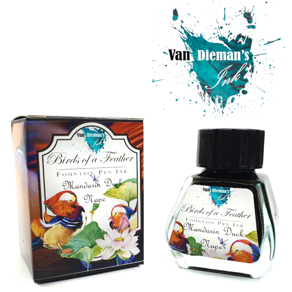 Van Dieman's Birds of a Feather Ink - Mandarin Duck Nape 30ml