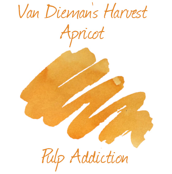 Van Dieman's Fountain Pen Ink - Harvest Apricot