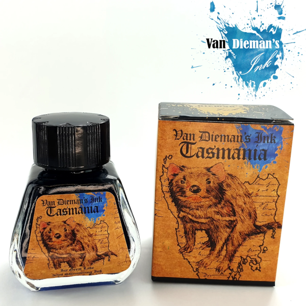 Van Dieman's Tasmania Ink - Icy Great Lake - 30ml - Shimmering