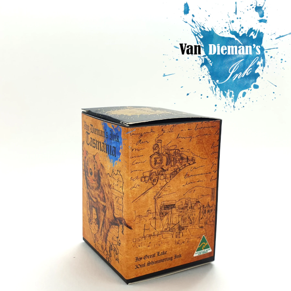 Van Dieman's Tasmania Ink - Icy Great Lake - 30ml - Shimmering