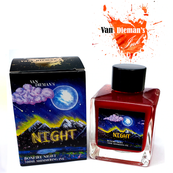 Van Dieman's Ink - Night Bonfire Night - 50ml Large Bottle