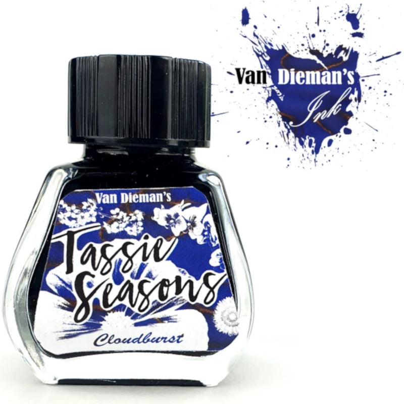 Van Dieman's Fountain Pen Ink - Tassie Seasons (Spring) Cloudburst