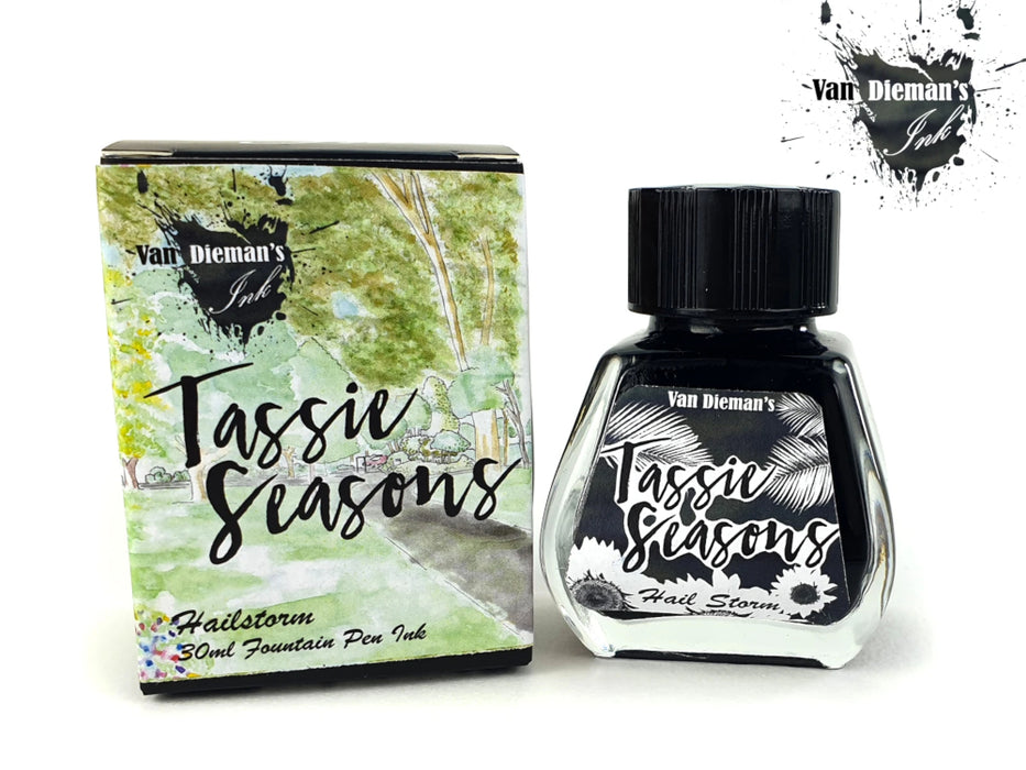 Van Dieman's Fountain Pen Ink - Tassie Seasons (Summer) Hail Storm