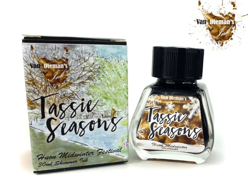 Van Dieman's Fountain Pen Ink - Tassie Seasons (Winter) Huon Midwinter Festival
