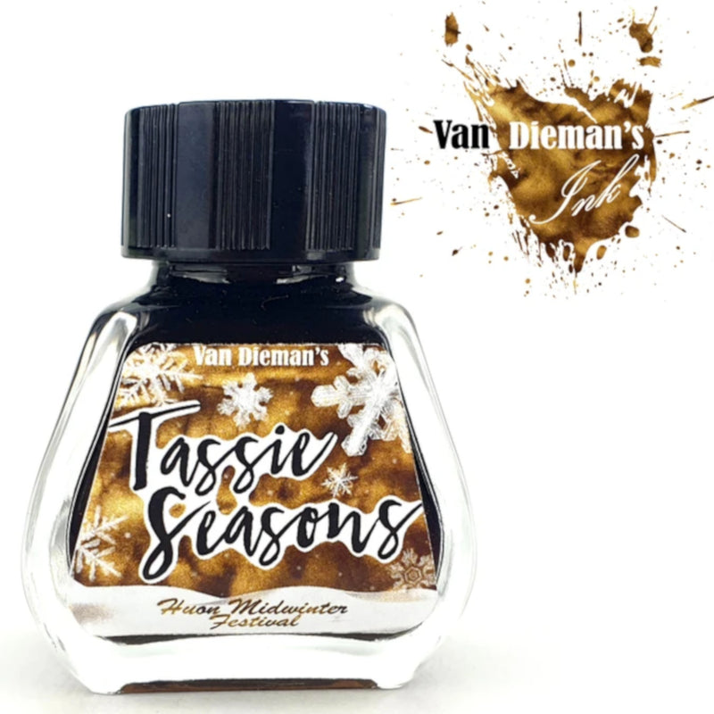 Van Dieman's Fountain Pen Ink - Tassie Seasons (Winter) Huon Midwinter Festival